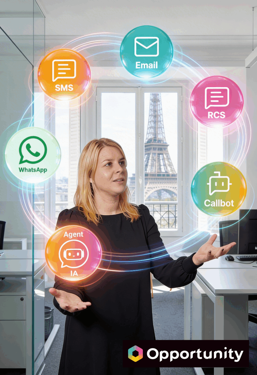 ensemble du cycle de vie client