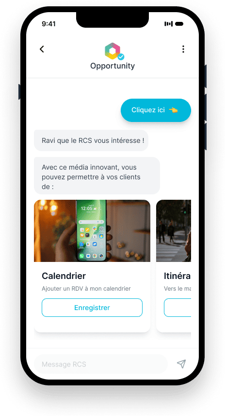 Interface IA conversationnelle pour le recouvrement - options de paiement RCS OppyAI